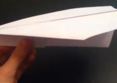 Cómo hacer un avión planeador de papel | kreakawa