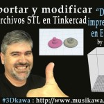 09. Importar y modificar archivos STL en Tinkercad | #FlippedKawa