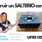 Construir un salterio con una caja de cartón y gomillas | #FlippedKawa