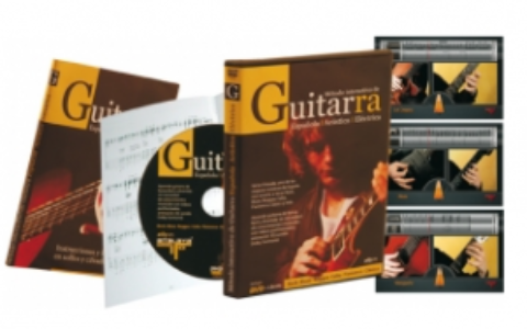Método interactivo y multimedia para guitarra española, eléctrica y acústica