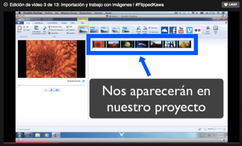 Edición de video 3 de 13: Importación y trabajo con imágenes | #FlippedKawa