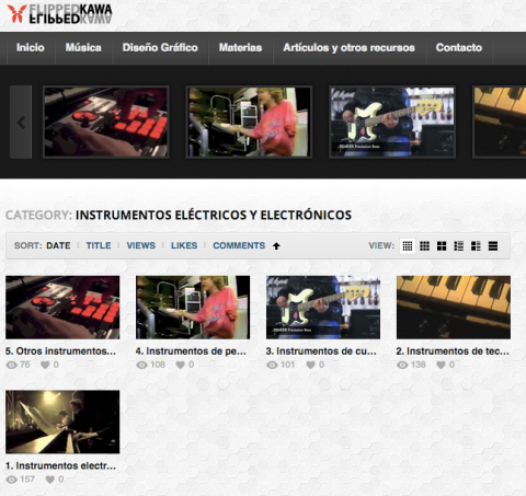 Ciclo «Instrumentos eléctricos y electrónicos» [videos] | Musikawa