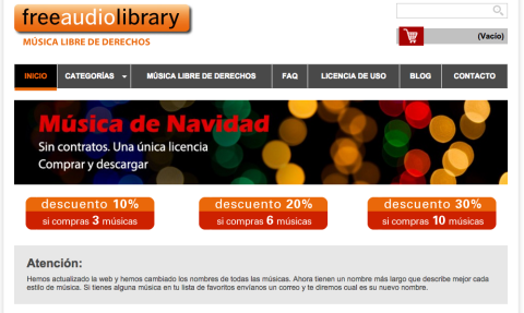 FreeAudioLibrary, la librería de música libre de derechos más importante de España | Musikawa