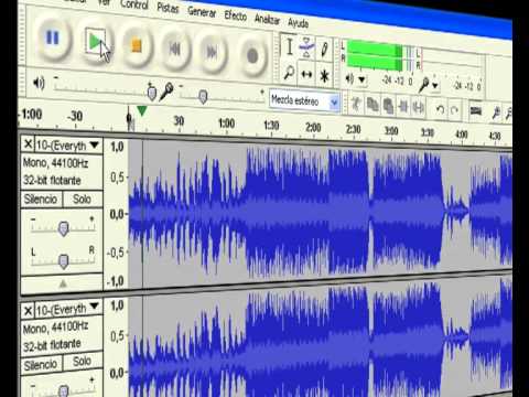 Eliminar la voz de una canción con Audacity