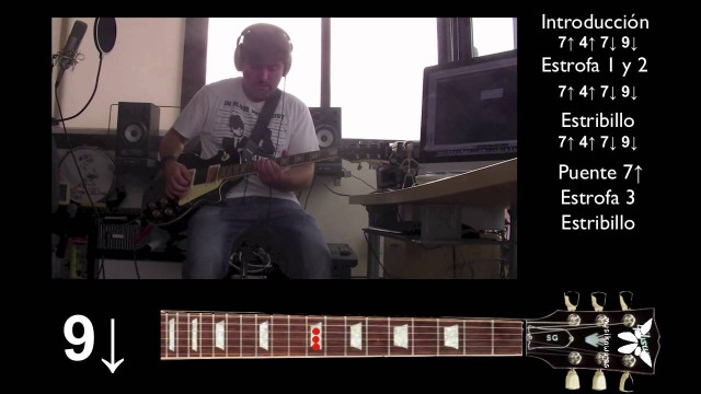 Guitarra eléctrica 3 de 5 – “Te entiendo” @pignoise – Puente + Estrofa 3 + Estribillo – Cover | #FlippedKawa