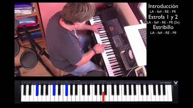 Teclado / Piano 2 de 5 – “Te entiendo” PIGNOISE – Estribillo | #FlippedKawa