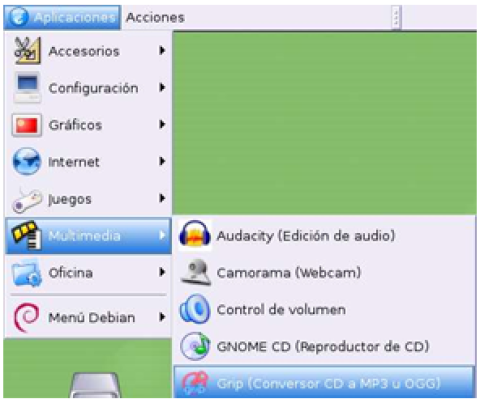Tutorial: Cómo ripear pistas de un CD usando Grip bajo Linux