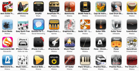 30 aplicaciones musicales gratuitas para tu iPhone/iPod Touch