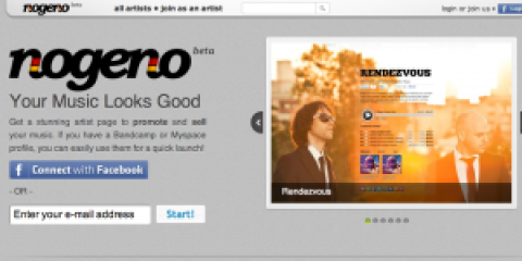 Nogeno para crear webs para músicos