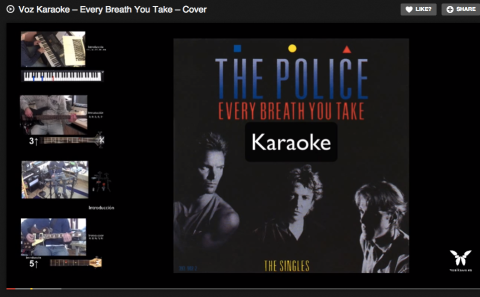 Voz Karaoke – Every Breath You Take – Cover