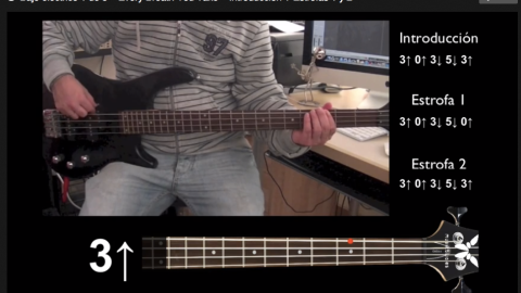 Bajo eléctrico 1 de 5 – Every Breath You Take – Introducción + Estrofas 1 y 2