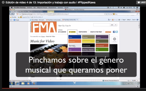 Edición de video 4 de 13: Importación y trabajo con audio | #FlippedKawa