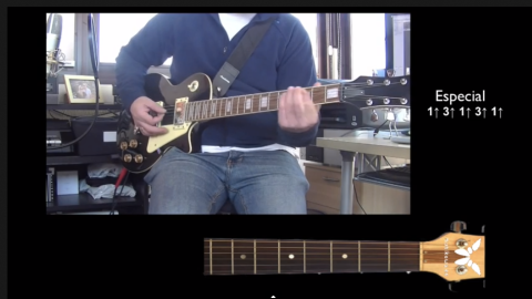 Guitarra eléctrica 3/5 – Every Breath You Take – Estrofa 3 + Especial | #FlippedKawa