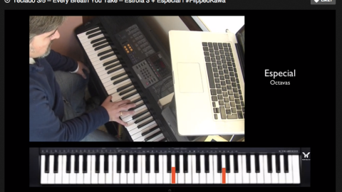 Teclado 3/5 – Every Breath You Take – Estrofa 3 + Especial | #FlippedKawa