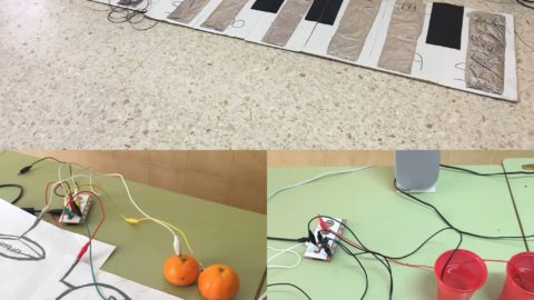 La #horadelcodigo en el @IESCColon | #Musikawa #edmusical @Scratch @MakeyMakey