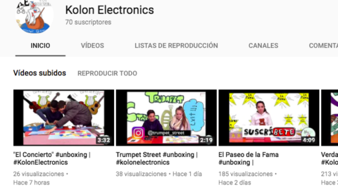 Fase de difusión del #ABP #kolonElectronics – #site #Youtube e #Instagram | #Musikawa