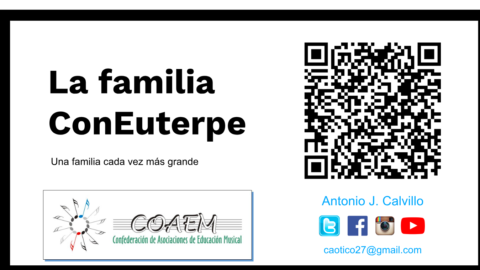 «La familia ConEuterpe» presentación en el Seminario Nacional de @coaemcoaem | @Musikawa