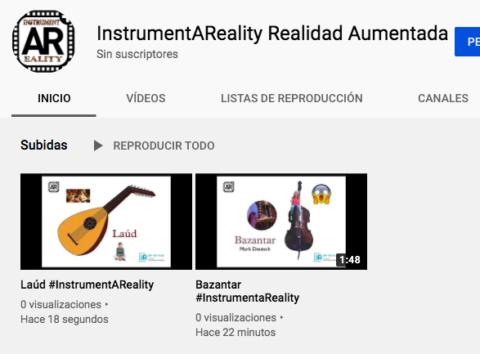 Vídeos de instrumentos musicales con Realidad Aumentada y Chromakey | @musikawa #InstrumentaReality