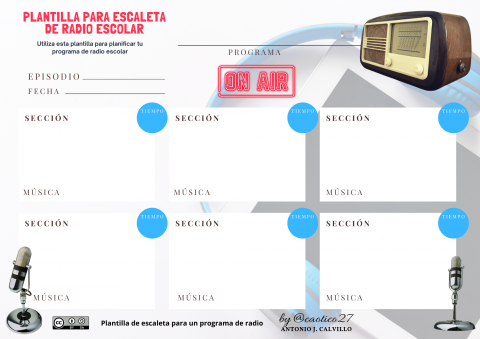 Escaleta para programa de radio escolar | #Musikawa