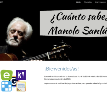 ¿Cuánto sabes de Manolo Sanlúcar? – Juegos creados por el alumnado | Musikawa