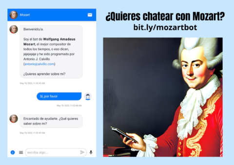 ¿Quieres chatear con Mozart? – Chatbots en el aula de música | Musikawa
